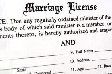 verify marriage license